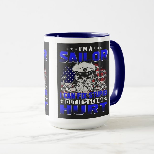 CANECA EU SOU UM SAILOR (Frente Esquerda)