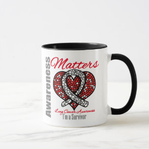 Caneca Eu sou um sobrevivente - matérias da consciência
