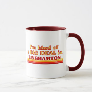 Caneca Eu sou um tipo de grande acordo em Binghamton