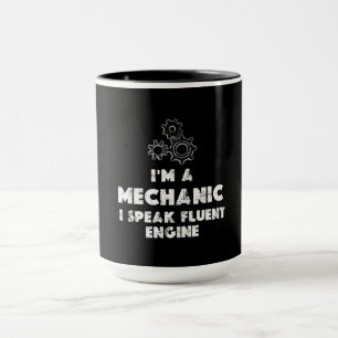 Caneca Eu Sou Uma Engraçada Mecânica