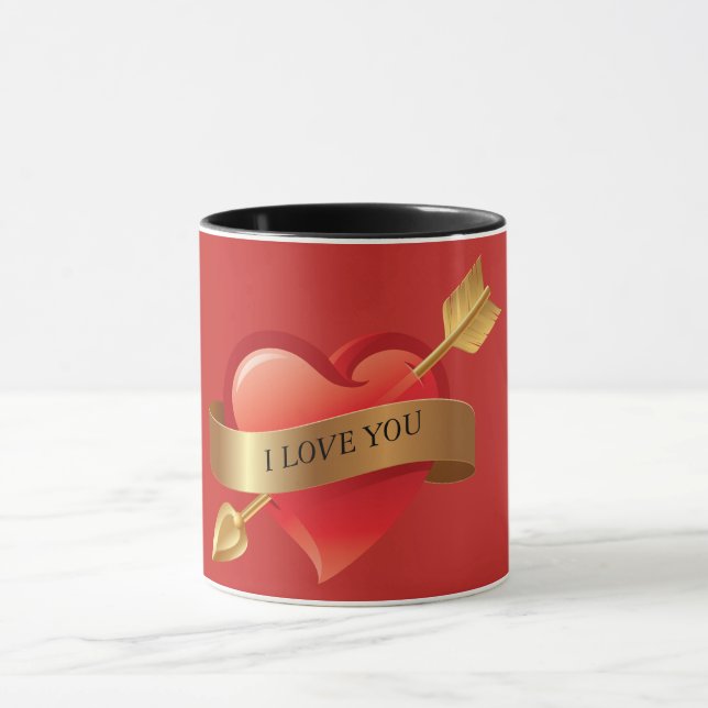 Caneca Eu te amo (Centro)