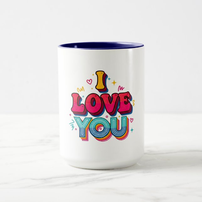 Caneca Eu Te Amo (Centro)