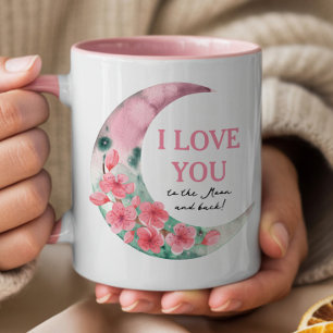 Caneca Eu Te Amo Até a Lua e Volta
