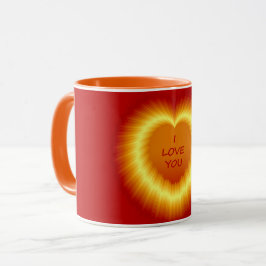 Caneca EU TE AMO, Combo Mug.