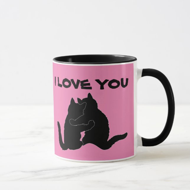 CANECA EU TE AMO MACHORAS DE CAFÉ (Direita)