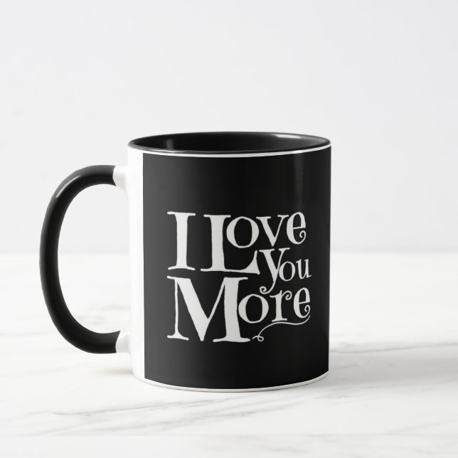 Caneca Eu Te Amo Mais Doce Design Romântico (Esquerda)