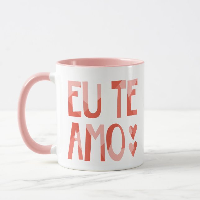 Caneca Eu Te Amo Mug (Esquerda)