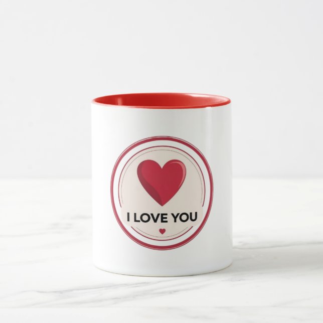 Caneca Eu Te Amo Muito (Centro)