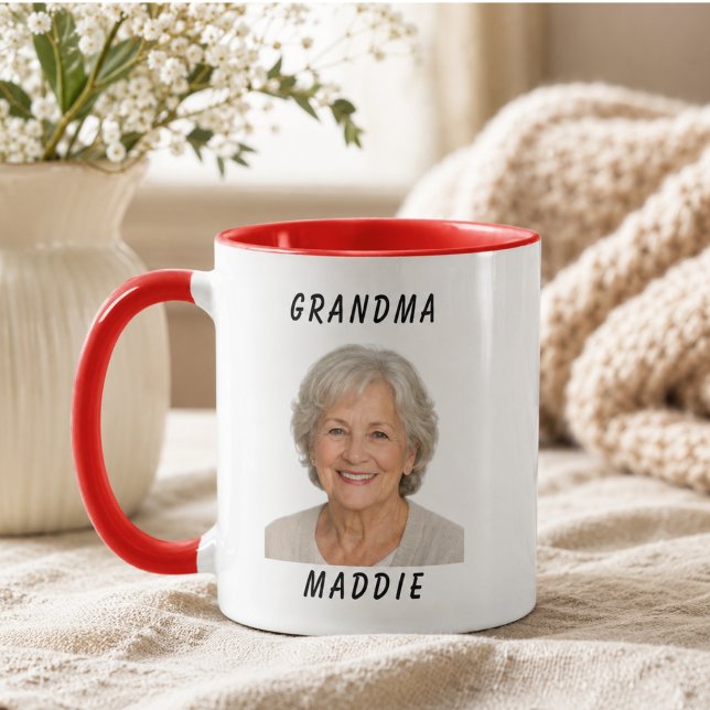 Caneca Eu Te Amo Vovó | Dia dos Avós (I Love You Grandma | Grandparents Day Mug)