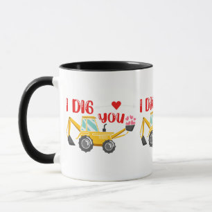 Caneca Eu Te Canto Namorados De Backhoe