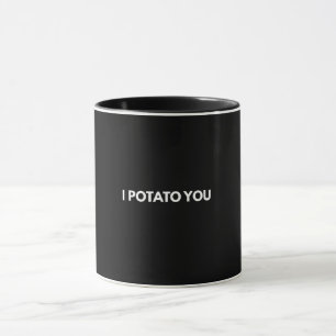 Caneca Eu te mato, eu te amo engraçado