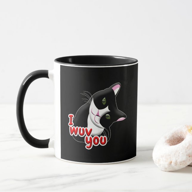Caneca Eu te usei Cat (Com Donut)