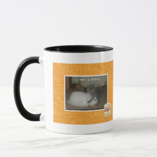 Caneca Eu tenho um coelho