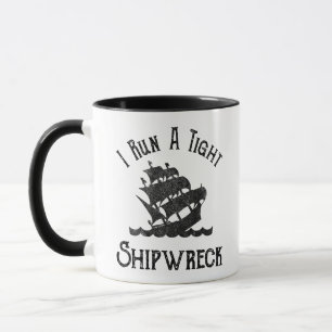 Caneca Eu Tenho Um Naufrágio Apertado