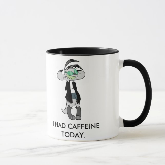 CANECA EU TIVE A CAFEÍNA HOJE (Direita)