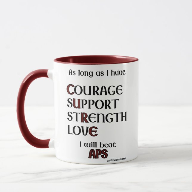 Caneca Eu vou bater...APS (Esquerda)