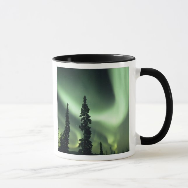 Caneca EUA, área de Fairbanks, Alasca Central, Aurora 2 (Direita)