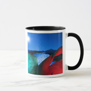 Caneca EUA, Califórnia, Alabama Hills, Foto noturna de