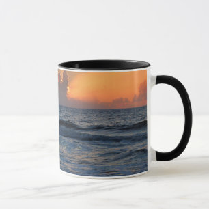 Caneca EUA, Geórgia, ilha de Tybee, praia de Tybee Island