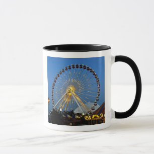 Caneca EUA, Illinois, Chicago, Cityscapes, Lighted