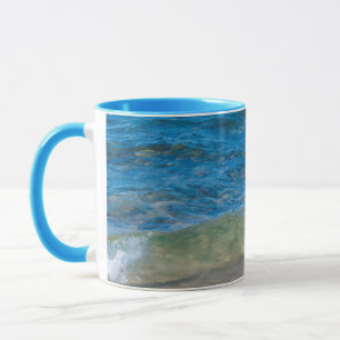 Caneca EUA, Michigan. Águas Claras do Lago Superior