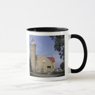 Caneca EUA, Michigan Farol Velho de Mackinac Point