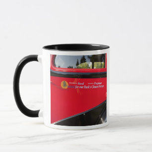 Caneca EUA, Montana, Parque Nacional Glacier, Vintage