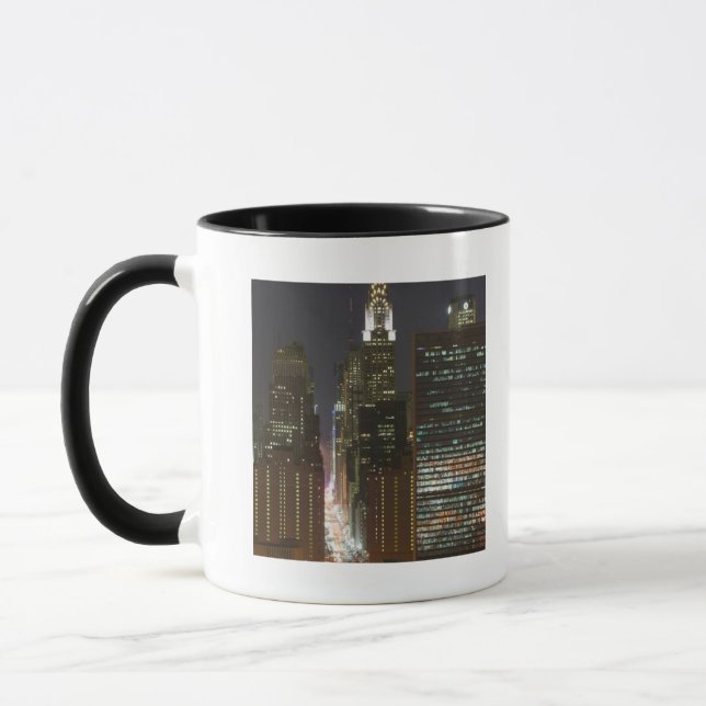 Caneca EUA, Nova Iorque, View of Midtown with (Esquerda)