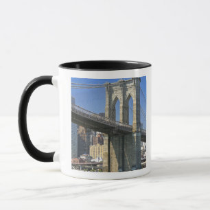 Caneca EUA, Nova York, Cidade de Nova York. Ponte de Broo