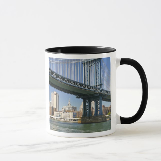 Caneca EUA, Nova York, Nova Iorque. Ponte Manhattan (Direita)