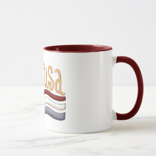 Caneca EUA significa Strong Mug