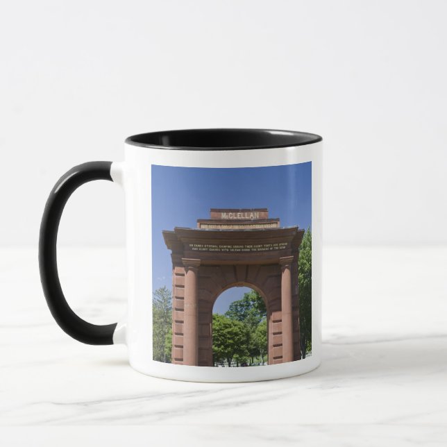 Caneca EUA, VA, Arlington. Portão McClellan em Arlington (Esquerda)