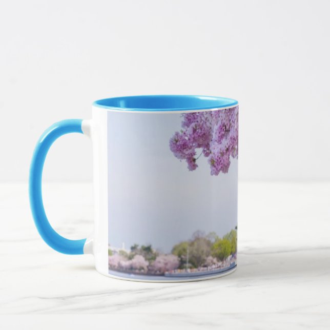 Caneca EUA, Washington DC, árvore de cereja na flor (Esquerda)