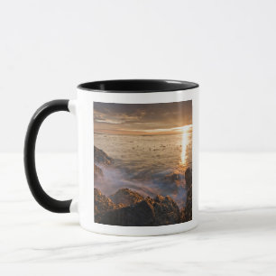 Caneca EUA, Washington, Ilhas San Juan. Um dramático
