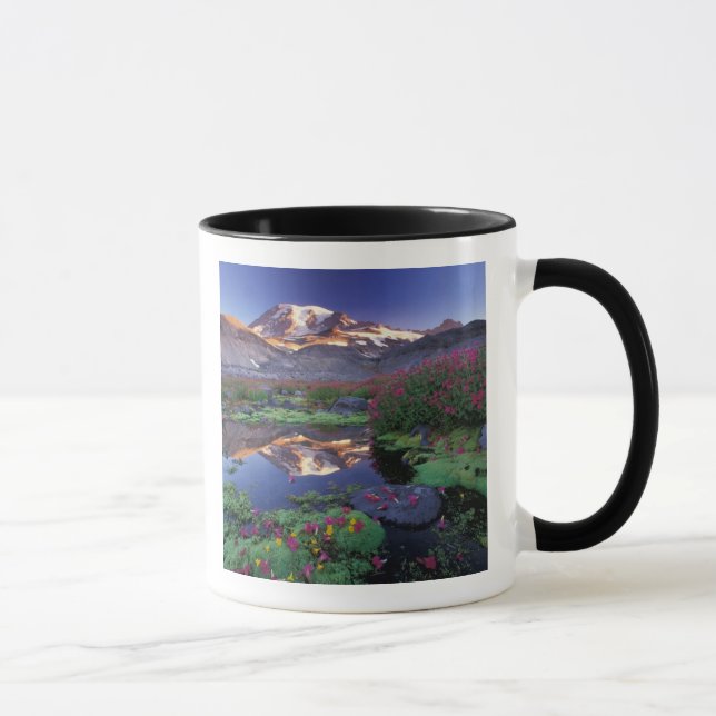 Caneca EUA, Washington, Mt. Rainier NP, nascer do sol, (Direita)