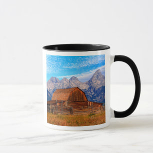 Caneca EUA, Wyoming, Parque Nacional Grand Teton.