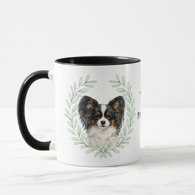 Caneca Eucalyptus Wreath Papillon Monogram (Esquerda)