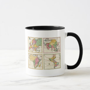Caneca Europa, Ásia, África, América