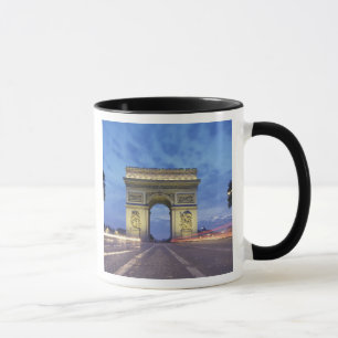 Caneca Europa, França, Paris. Arco do Triunfo visto