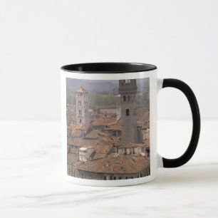 Caneca Europa, Itália, Toscana, Lucca, Cidade panorama