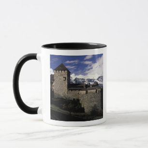 Caneca Europa, Liechtenstein, Vaduz. Castelo de Vaduz, 2