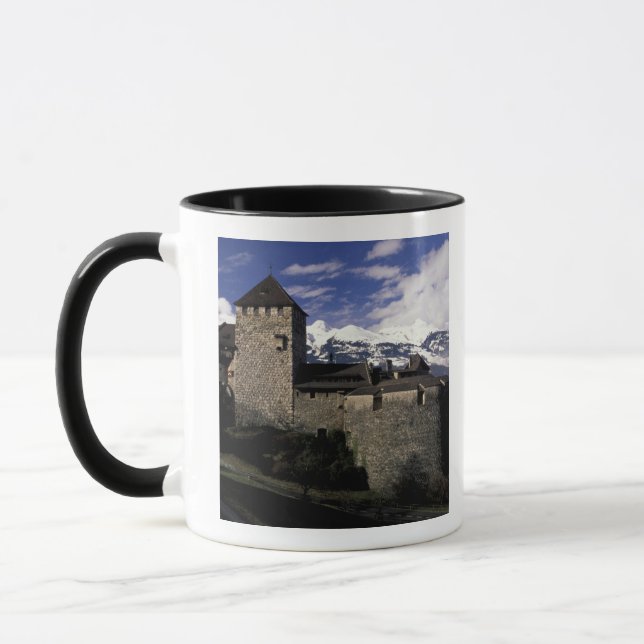 Caneca Europa, Liechtenstein, Vaduz. Castelo de Vaduz, 2 (Esquerda)