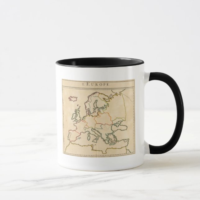 Caneca Europa por religião 3 (Direita)