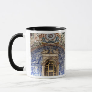 Caneca Europa, Portugal, Obidos. Arquitetura colorida