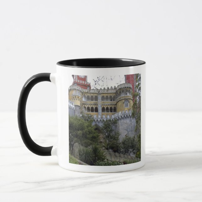 Caneca Europa, Portugal, Sintra. O Pena Nacional 3 (Esquerda)