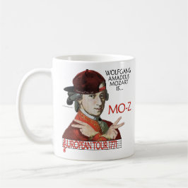 Caneca européia da excursão de Mozart "Mo-z"
