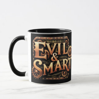 Caneca Evil&Smart Logo Schwarz