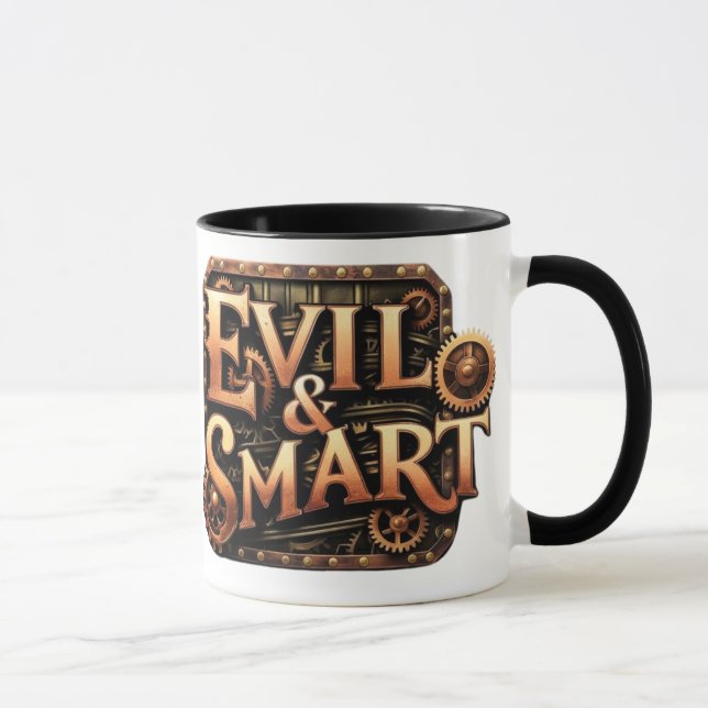 Caneca Evil&Smart Logo zweifarbig (Direita)