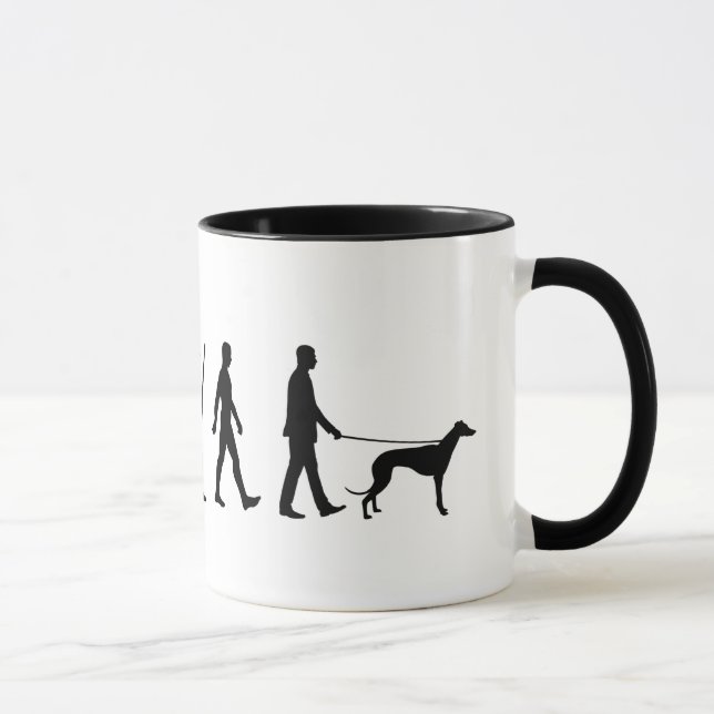 Caneca Evolução para o proprietário do Greyhound (Direita)