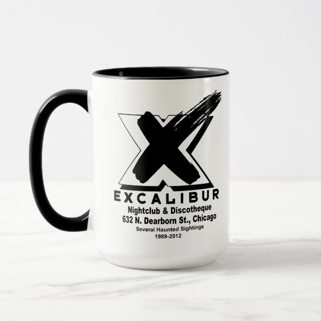 Caneca Excalibur Nightclub & Discovery (1989-2012) (Esquerda)